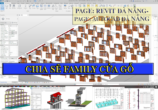 thư viện cửa revit