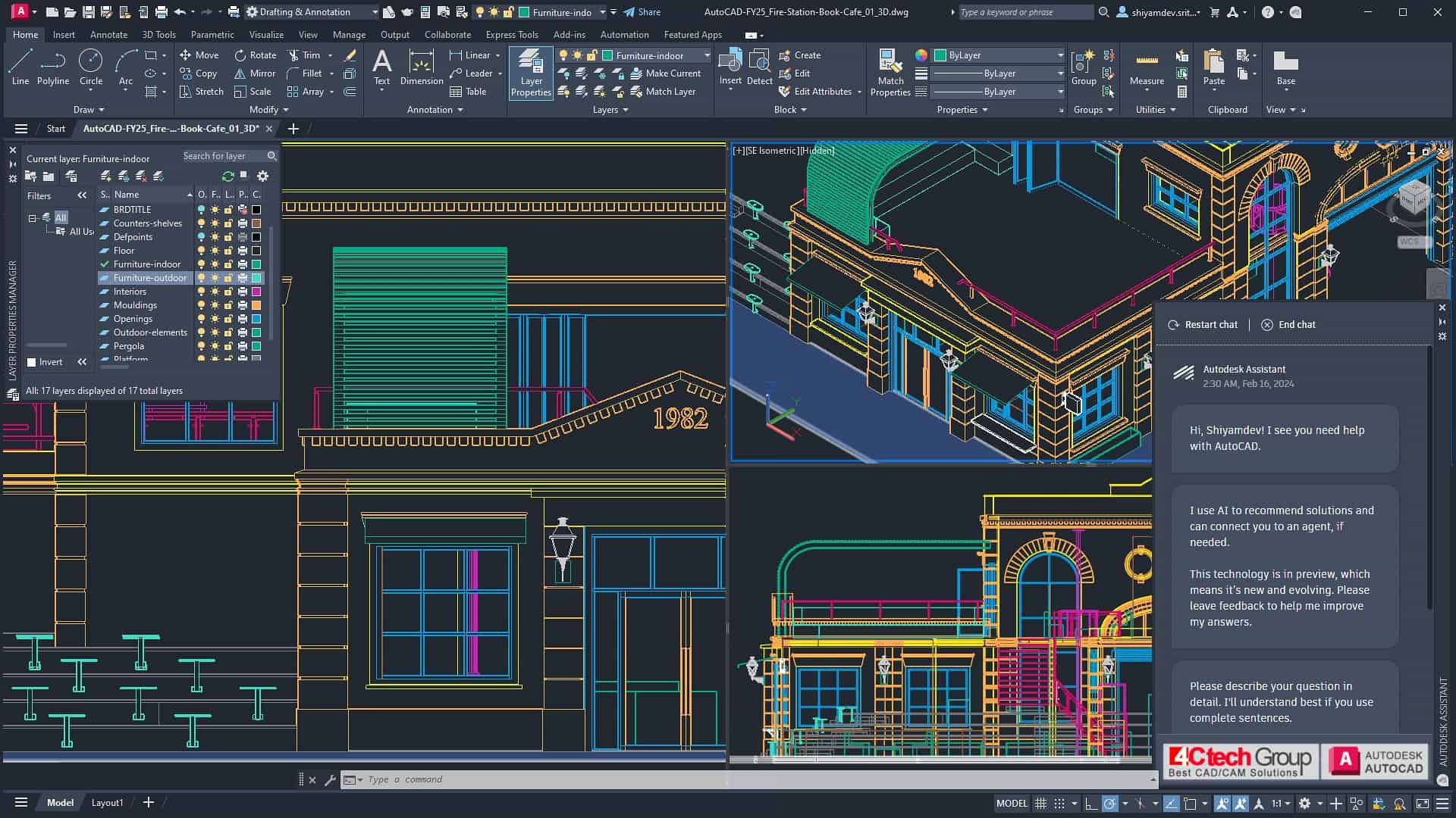 Những tính năng Nổi trội AutoCAD 2025 so với phiên bản cũ Tích hợp AI